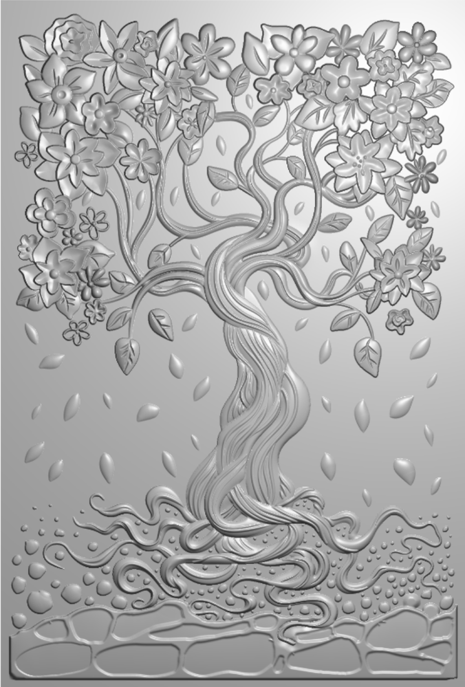 Crafter's Companion 3D Embossing Folder & Metal Die - Tree of Life (SD-3DEF4-MD-TREE) Crafter's Companion 3D Embossing Folder & Metal Die - Tree of Life (SD-3DEF4-MD-TREE)