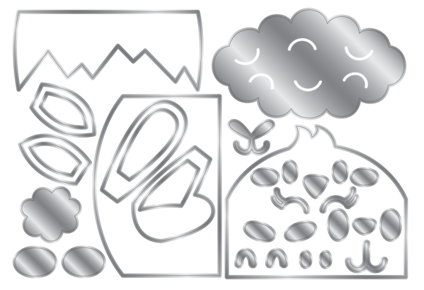 Crafter's Companion Easter Treat Boxes Metal Die Template (CC-MD-TEMP-EATB)