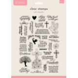 Crafter's Companion With Sympathy Clear Acrylic Stamp (CC-CA-ST-WISY)
