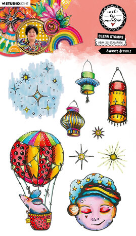 Art By Marlene Sweet Dreams Clear Stamp (ABM-25-STAMP816) (DISCONTINUED) Art By Marlene Sweet Dreams Clear Stamp (ABM-25-STAMP816) (DISCONTINUED)