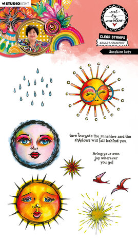 Art By Marlene Sunshine Baby Clear Stamp (ABM-25-STAMP817) (DISCONTINUED) Art By Marlene Sunshine Baby Clear Stamp (ABM-25-STAMP817) (DISCONTINUED)