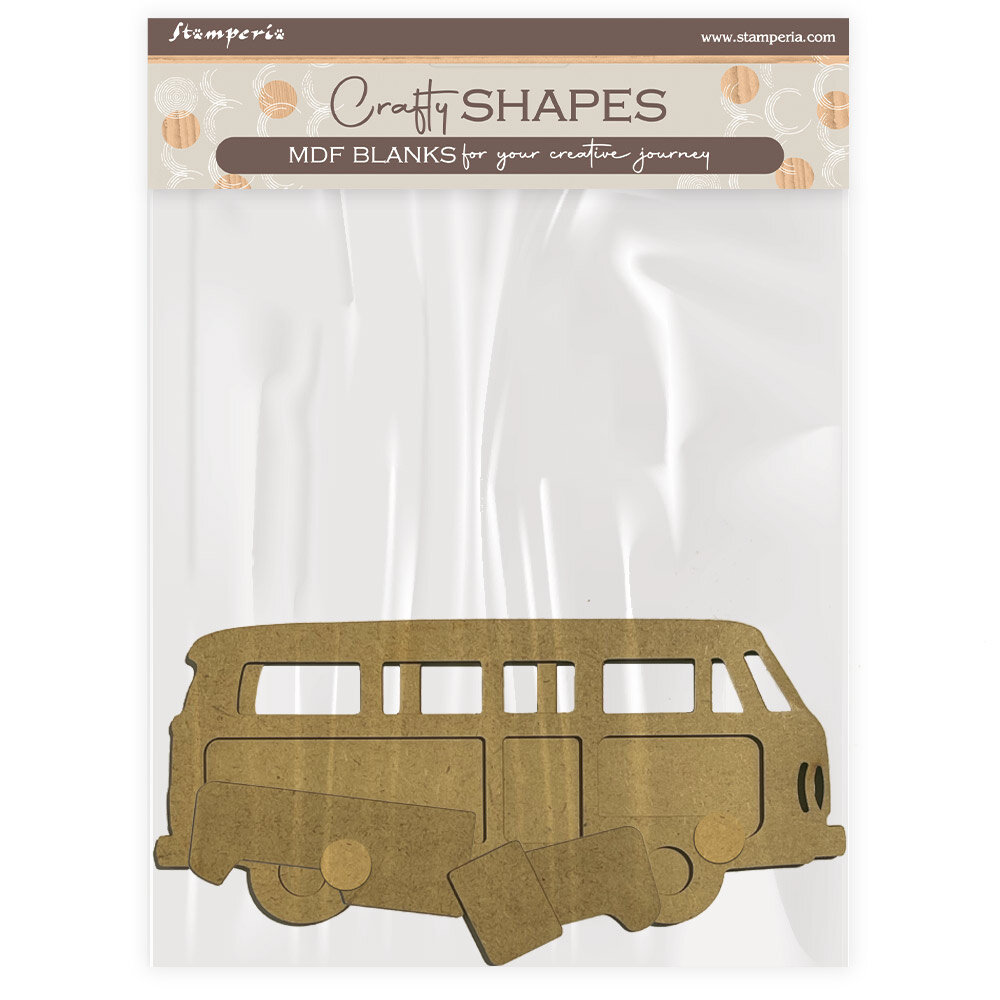 Stamperia Silent Sea MDF Crafty Shapes Blanks Van (7pcs) (KLSM50) Stamperia Silent Sea MDF Crafty Shapes Blanks Van (7pcs) (KLSM50)