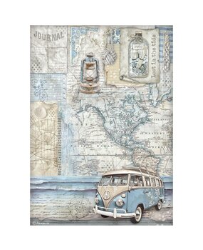 Stamperia Silent Sea A4 Rice Paper Van (6pcs) (DFSA41028)