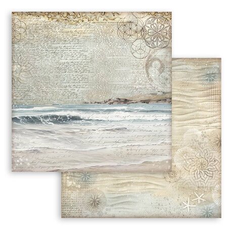 Stamperia Silent Sea 8x8 Inch Paper Pack Backgrounds Selection (SBBS126) Stamperia Silent Sea 8x8 Inch Paper Pack Backgrounds Selection (SBBS126)