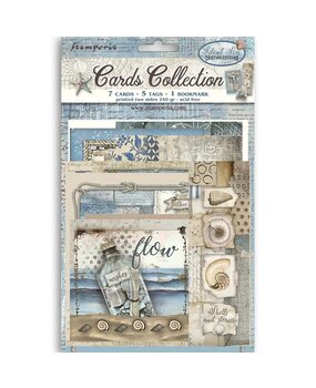 Stamperia Silent Sea Cards Collection (SBCARD29) (DISCONTINUED) Stamperia Silent Sea Cards Collection (SBCARD29) (DISCONTINUED)