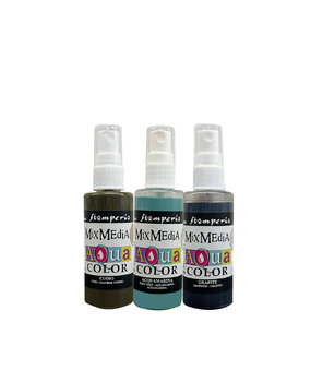 Stamperia Silent Sea Aquacolor Paint Kit (3pcs) (KAQXSL)