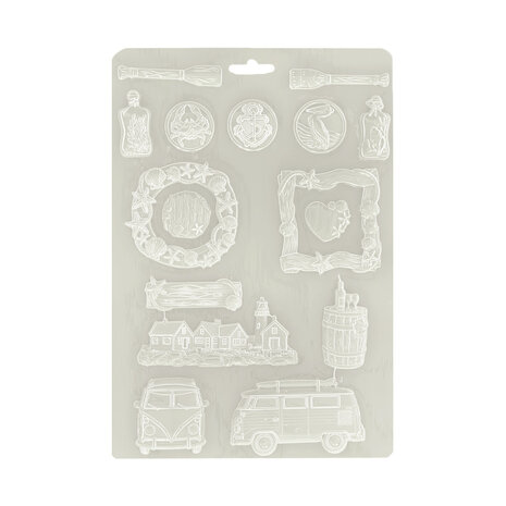 Stamperia Silent Sea A4 Soft Mould (K3PTA4591)