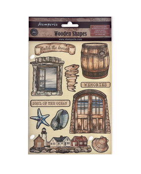 Stamperia Silent Sea A5 Colored Wooden Shape Soul of the Ocean (KLSP183) Stamperia Silent Sea A5 Colored Wooden Shape Soul of the Ocean (KLSP183)