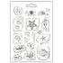 Silent Sea A5 Soft Mould Fossils (K3PTA5670)