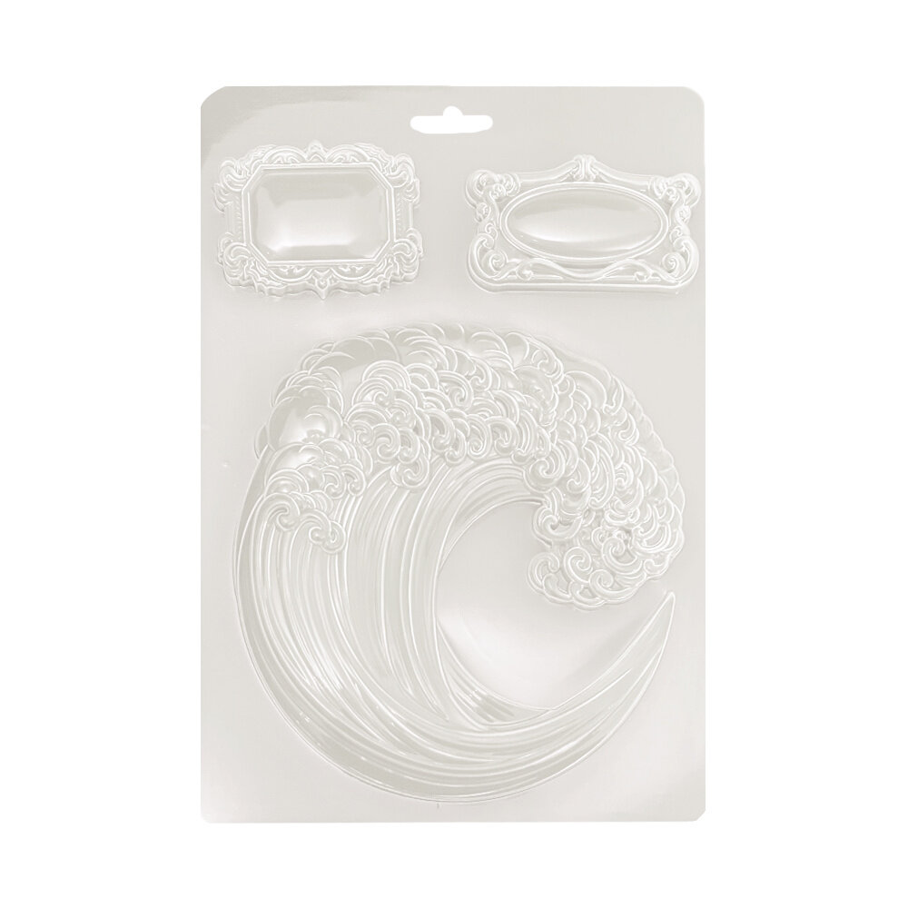Stamperia Silent Sea A5 Soft Mould Wave (K3PTA5671)
