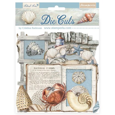 Stamperia Silent Sea Die Cuts (37pcs) (DFLDC115) (DISCONTINUED) Stamperia Silent Sea Die Cuts (37pcs) (DFLDC115) (DISCONTINUED)