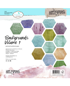 Elizabeth Craft Designs Mr. & Mrs. 12x12 Inch Patterned Cardstock Paper Backgrounds Volume 1 (C029)