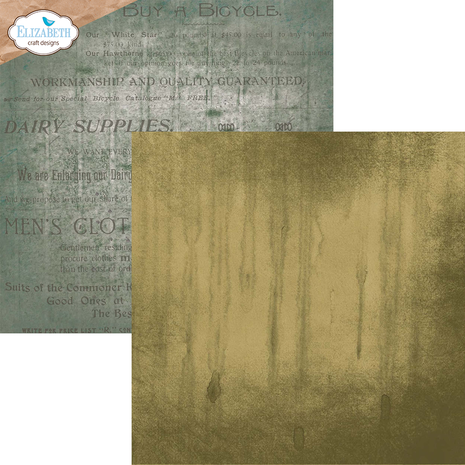 Elizabeth Craft Designs Mr. & Mrs. 12x12 Inch Patterned Cardstock Paper Backgrounds Volume 1 (C029)