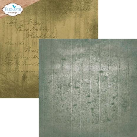 Elizabeth Craft Designs Mr. & Mrs. 12x12 Inch Patterned Cardstock Paper Backgrounds Volume 1 (C029)