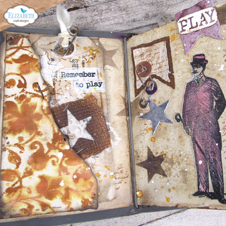 Elizabeth Craft Designs Mr. & Mrs. Dies Playful Grunge (2241) Elizabeth Craft Designs Mr. & Mrs. Dies Playful Grunge (2241)