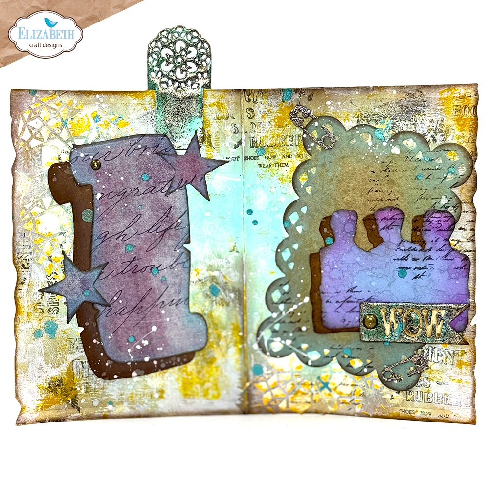 Elizabeth Craft Designs Mr. & Mrs. Dies Playful Grunge (2241) Elizabeth Craft Designs Mr. & Mrs. Dies Playful Grunge (2241)