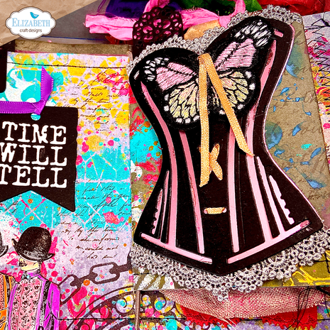 Elizabeth Craft Designs Mr. & Mrs. Dies Laced Up (2240) Elizabeth Craft Designs Mr. & Mrs. Dies Laced Up (2240)