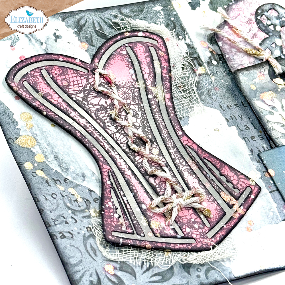 Elizabeth Craft Designs Mr. & Mrs. Dies Laced Up (2240) Elizabeth Craft Designs Mr. & Mrs. Dies Laced Up (2240)