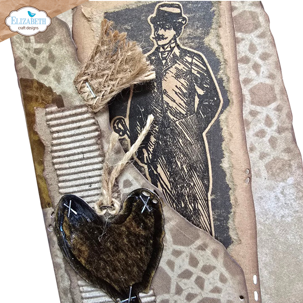 Elizabeth Craft Designs Mr. & Mrs. Stamp & Die Set (CSD400)