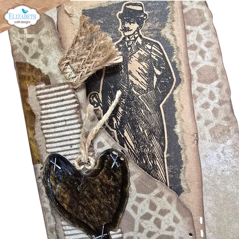 Elizabeth Craft Designs Mr. & Mrs. Stamp & Die Set (CSD400)