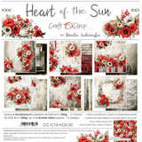 Craft O'Clock Heart of the Sun 12x12 Inch Paper Set (CC-C74-HOS-00)