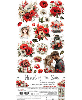 Craft O'Clock Heart of the Sun Extras Set Flowers & More (CC-C74-HOS-11) Craft O'Clock Heart of the Sun Extras Set Flowers & More (CC-C74-HOS-11)