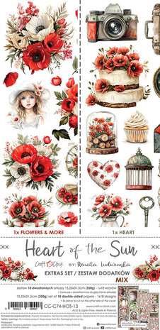 Craft O'Clock Heart of the Sun Extras Set Mix (CC-C74-HOS-13) Craft O'Clock Heart of the Sun Extras Set Mix (CC-C74-HOS-13)