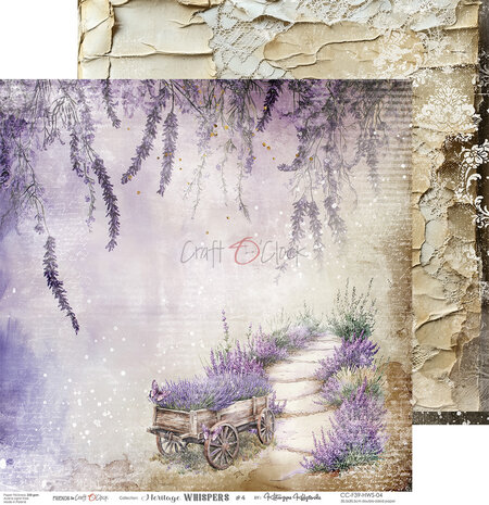Craft O'Clock Heritage Whispers 12x12 Inch Paper Set (CC-F39-HWS-00) Craft O'Clock Heritage Whispers 12x12 Inch Paper Set (CC-F39-HWS-00)