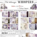 Craft O'Clock Heritage Whispers 8x8 Inch Medium Papers Set (CC-F39-HWS-09) (DISCONTINUED)