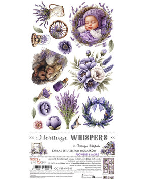 Craft O'Clock Heritage Whispers Extras Set Flowers & More (CC-F39-HWS-11) Craft O'Clock Heritage Whispers Extras Set Flowers & More (CC-F39-HWS-11)