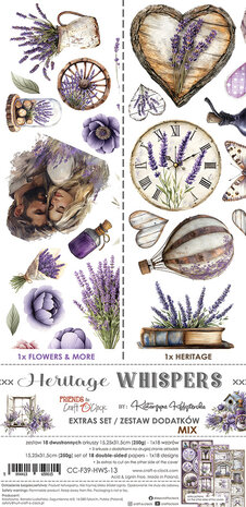 Craft O'Clock Heritage Whispers Extras Set Mix (CC-F39-HWS-13) Craft O'Clock Heritage Whispers Extras Set Mix (CC-F39-HWS-13)
