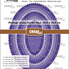 Crealies Crea-Nest-Lies XXL Dies No. 172 Ovals with Postage Stamp Border (CLNestXXL172) Crealies Crea-Nest-Lies XXL Dies No. 172 Ovals with Postage Stamp Border (CLNestXXL172)