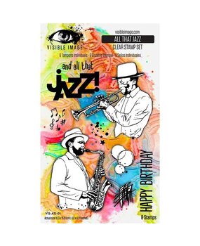 Visible Image All That Jazz 4x6 Inch Stamp Set (VIS-ATJ-01)