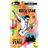 Visible Image Rock Star 4x6 Inch Stamp Set (VIS-ROS-01)