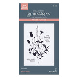 Spellbinders Bloom Wildly BetterPress Plate (BP-229) Spellbinders Bloom Wildly BetterPress Plate (BP-229)