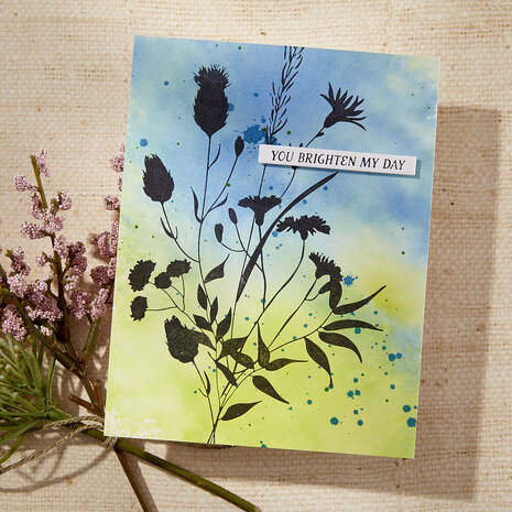 Spellbinders Bloom Wildly BetterPress Plate (BP-229)