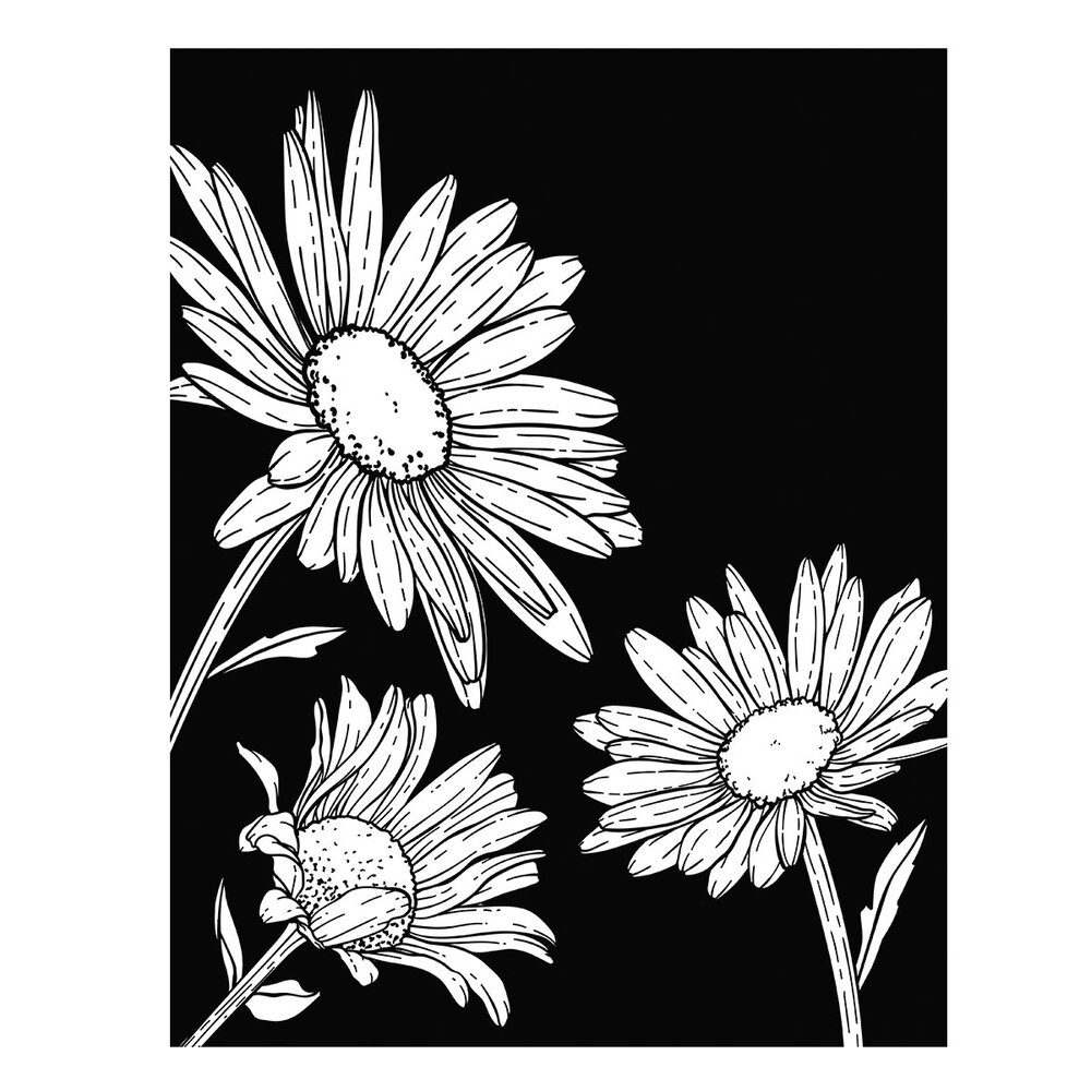 Spellbinders Daisy Trio BetterPress Plates (BP-299)