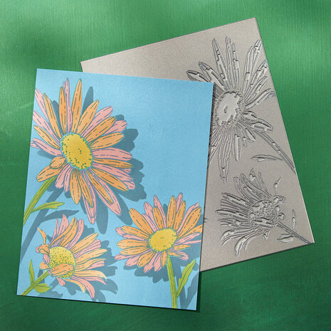 Spellbinders Daisy Trio BetterPress Plates (BP-299)