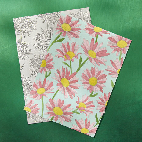 Spellbinders Daisy Shower BetterPress Plate (BP-301)