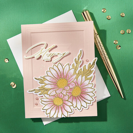 Spellbinders Molded Frame 3D Embossing Folder (E3D-130)