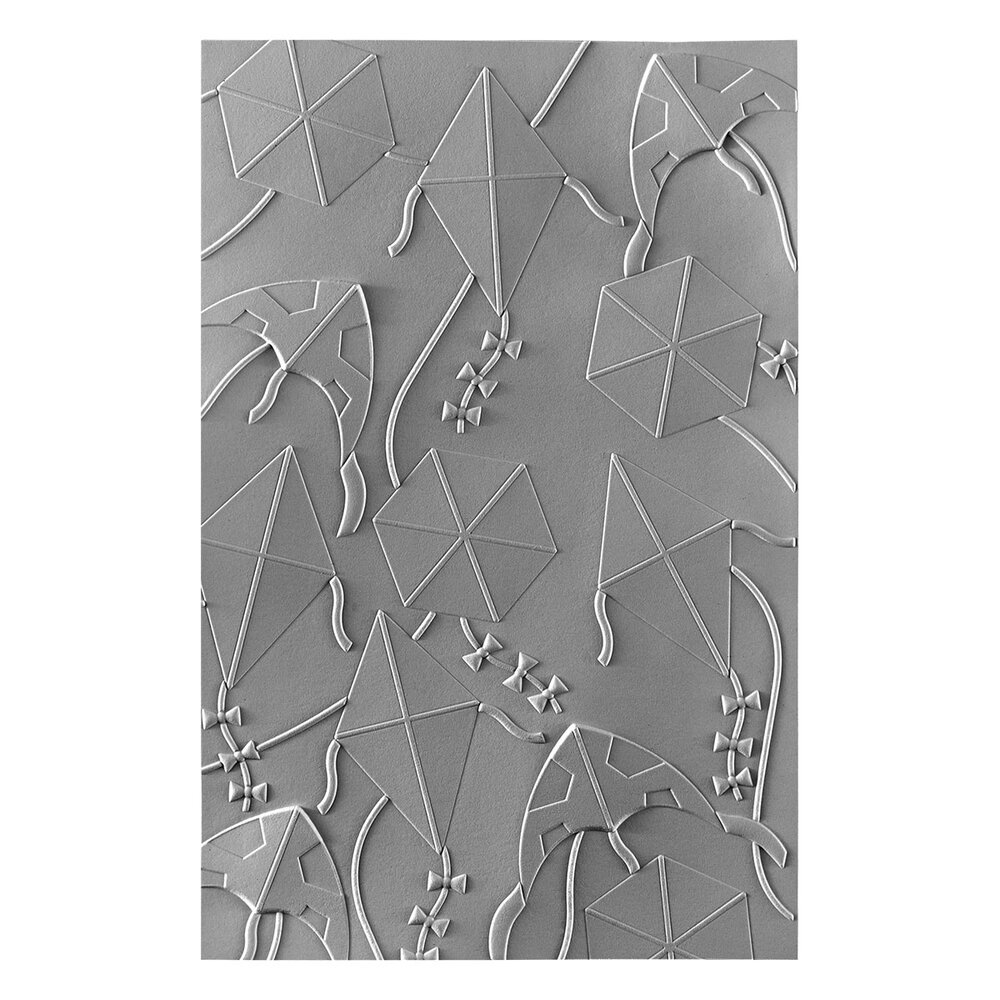 Spellbinders Flying Kites 3D Embossing Folder (E3D-136)