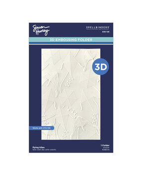Spellbinders Flying Kites 3D Embossing Folder (E3D-136)