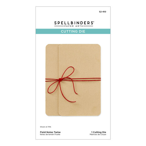 Spellbinders Field Notes Twine Etched Dies (S2-410) Spellbinders Field Notes Twine Etched Dies (S2-410)