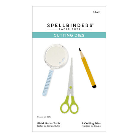 Spellbinders Field Notes Tools Etched Dies (S2-411)