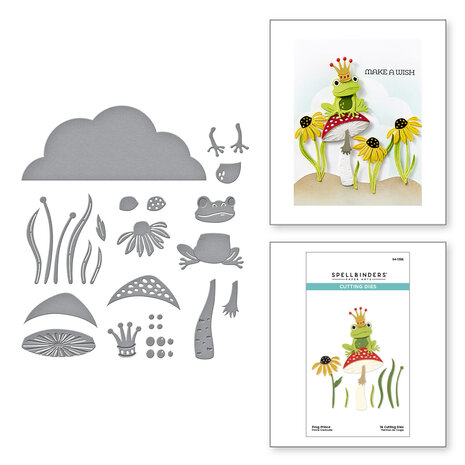 Spellbinders Frog Prince Etched Dies (S4-1356) Spellbinders Frog Prince Etched Dies (S4-1356)