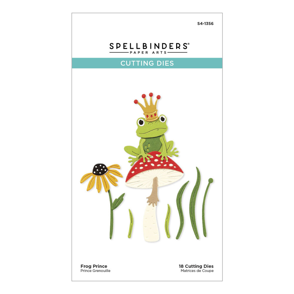 Spellbinders Frog Prince Etched Dies (S4-1356) Spellbinders Frog Prince Etched Dies (S4-1356)