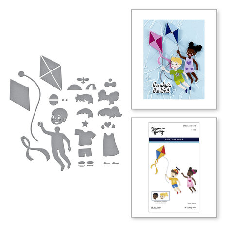 Spellbinders Up and Away Etched Dies (S4-1433) (DISCONTINUED) Spellbinders Up and Away Etched Dies (S4-1433) (DISCONTINUED)