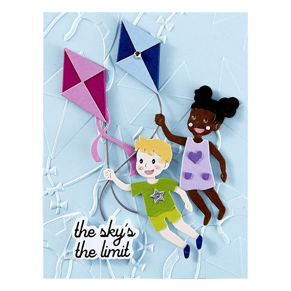 Spellbinders Up and Away Etched Dies (S4-1433) (DISCONTINUED) Spellbinders Up and Away Etched Dies (S4-1433) (DISCONTINUED)