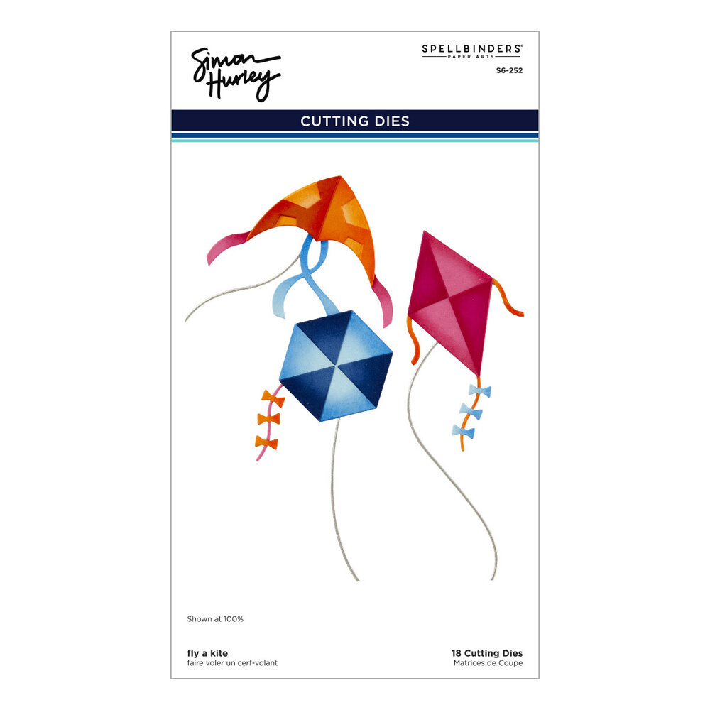 Spellbinders Fly a Kite Etched Dies (S6-252)