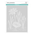 Lily Pad Stencil (STN-090 ) Lily Pad Stencil (STN-090 )